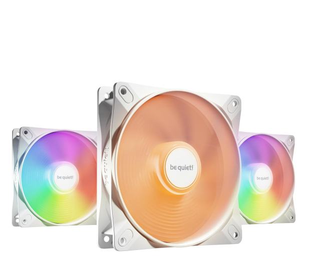BE QUIET! Light Wings LX 120mm PWM White Triple Pack 3x120mm - 1287585 - zdjęcie